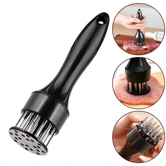 EXLEAF 2026 New Stainless Steel Meat Tenderizer Needle Meat Hammer Meat Tenderizer Cooking Tools Cooking and Baking Accessories for Tenderizing and Cooking Bbq,Marinade,Steak,Beef,And Poultry
