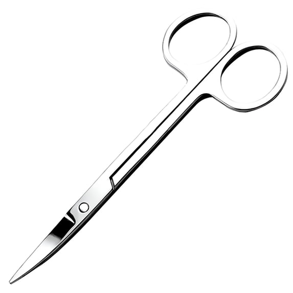 EXLEAF 2026 New Cosmetic Scissors Beauty Tools Small Scissors,Safe Round Nose Hair Scissors,Curved Pointed Eyebrow Trimming Scissors