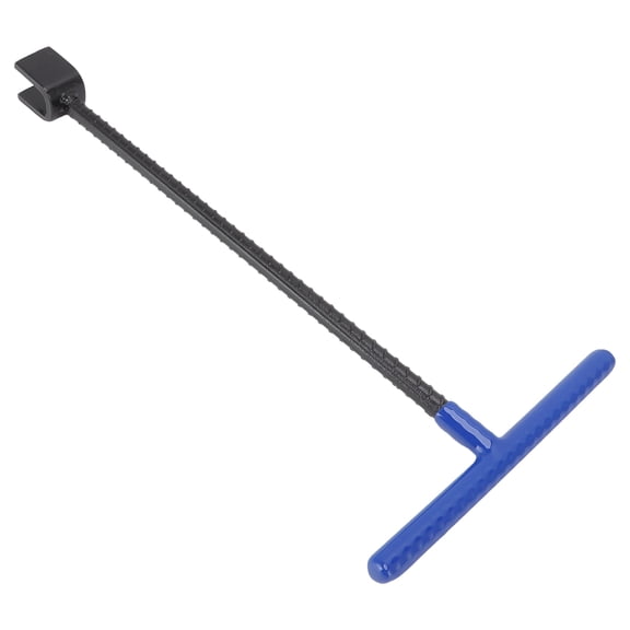 EXLEAF 2026 New Steel Water Meter Key Wrench with Multifunction T-Handle Curb Key and 4-Way Utility Tool-Rustproof,High Hardness for Valves,Faucets,Sprinklers-Blue