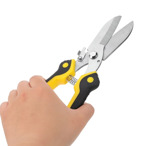 EXLEAF 2026 New Tin Snip Metal Cutter Straight Head Metal Cutting Tool Heavy Duty Sheet Shear for Metalwork, Construction, Diy, Automotive