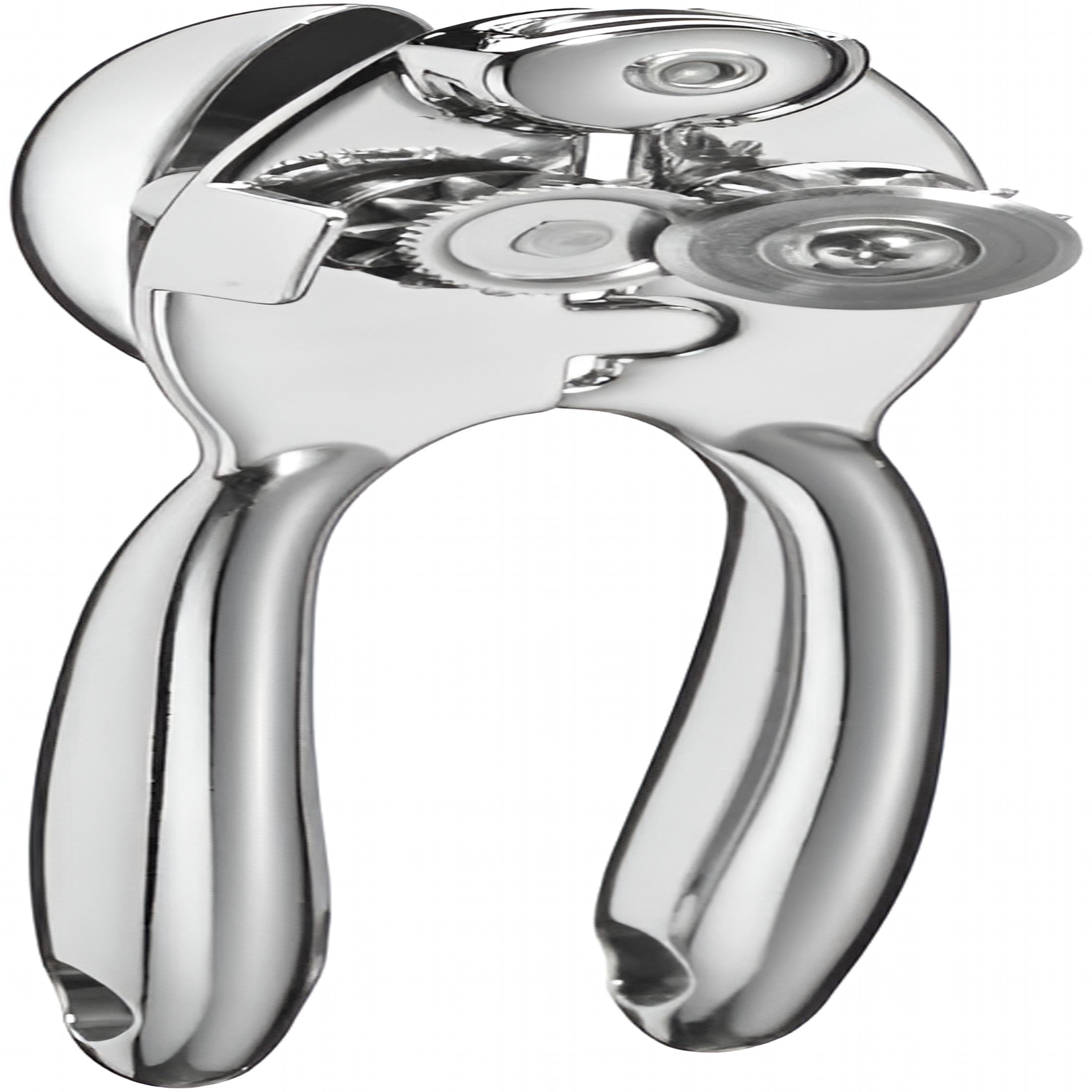 EXLEAF 2026 New Zinc Alloy Can Opener,Silver Manual Can Opener for Seniors Heavy Duty Can Opener for Kitchen, Home, Seniors, Daily Use, Food Preparation