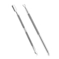 thumbnail image 1 of EXLEAF 2Pcs Cuticle Pusher and Cutter with Storage Case,Professional Cuticle Pusher Nail Polish Remover Stainless Steel Manicure Tool Set,Durable Pedicure Manicure Tools, 1 of 7