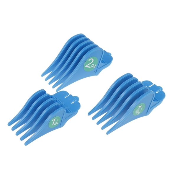 EXLEAF 3-Piece Hair Clipper Guard Set,Professional Grade Large Size Limit Comb Attachments,Universal Fit for Most Hair Trimmers,Styling&Cutting Guide