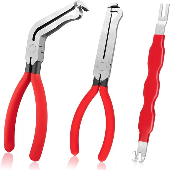 EXLEAF 3PCS Electrical Disconnect Pliers, Upgrade Electrical Connector Pliers, Automotive Electrical Connector Removal Tool, Automotive Electrical Terminal Connector Separator Removal Tool