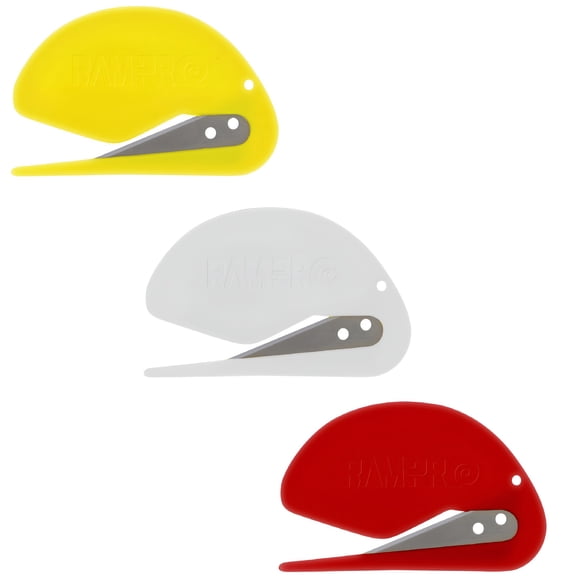 EXLEAF 3Pc Letter Opener Envelope Slitter Envelope Opener (Plastic)
