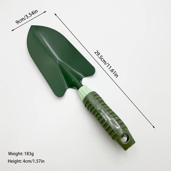 EXLEAF 4 Piece Handheld Gardening Tools Includes Garden Hoe and Cultivator Combo,Mini Hand Rake and Garden Trowel for Weeding and Digging,Hand Tools Gift Sets for Women,Men,Gardener,Growers
