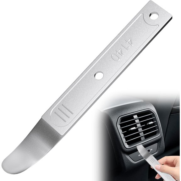 EXLEAF 4140 Pry Tool, Trim Removal Tool, Mini Pry Bar for Removing Auto Trim Interior, Metal Panel Popper Tools, Door Panels Removal Tool for Vehicle Door Panel, Car Accessories