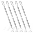 thumbnail image 1 of EXLEAF 5 Pcs Dual-Sided Cuticle Pusher Set,Stainless Steel Cuticle Pusher Tool for Manicure&Pedicure,Cuticles Trimmer,Nail Scraper,Cuticles Remover Tools for Salon, 1 of 15