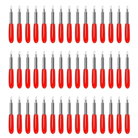 EXLEAF 50Pcs Replacement Cutting Blades for Explore Air 2 /Air 3/Maker Expression,45 Degree Standard Fine Point Blades