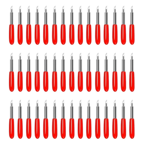 EXLEAF 50Pcs Replacement Cutting Blades for Explore Air 2 /Air 3/Maker Expression,45 Degree Standard Fine Point Blades