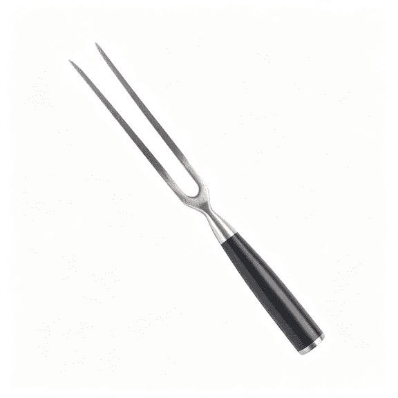EXLEAF 6.5-" Carving Fork High-Carbon 1.411 German Steel Cutlery Professional Kitchen Meat Fork for Carving&Serving Durable Carving Fork