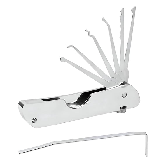 EXLEAF Automotive Pick and Hook Set, Precision Car Repair Tools for Engine Maintenance, Durable Detailing Hooks and Auxiliary Rod Kit