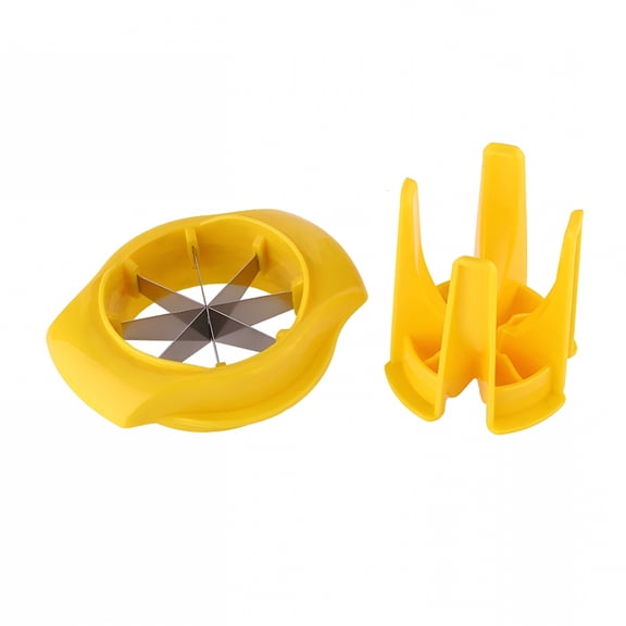 EXLEAF Citrus Slicer for Lemons Limes and Oranges, All in One Cutting Tool with Sharp Stainless Steel Blades, Rust Resistant Fruit Wedge Cutter for Kitchen Bar Restaurant and Beverage Preparation