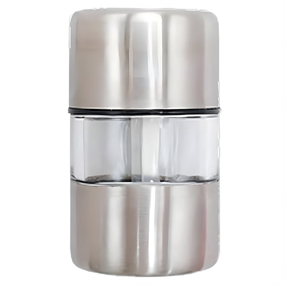 EXLEAF Compact Stainless Steel Seasoning Grinder - Small Mill,Portable,For Enhanced Flavor,Herb Grinder Suitable for Kitchen and Outdoor Use