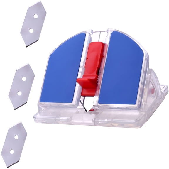EXLEAF Cutter 45/90 Bevel Mat Board Cutter,3 Spare Double-End Blades,Photo Frame Kraft Kt Foam Board Vertical Model Artwork Tools Knife
