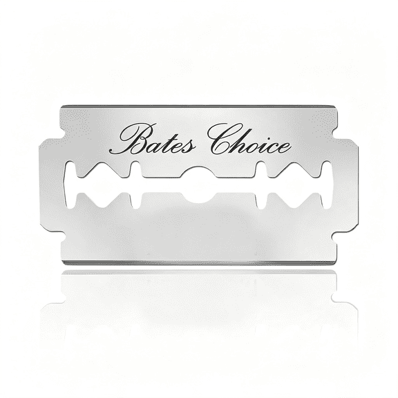 EXLEAF Double Edge Safety Razor Blades,40 Pack,Shaving Blades,Stainless Steel Sharp Razor Blades for Smooth Precise Clean Shave&Comfortable Grooming Experience