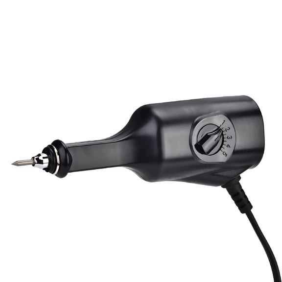 EXLEAF Electric Engraver Pen, 220V 25W Adjustable Lettering Tool for Metal, Glass, Wood, Jewelry Making & DIY Crafts