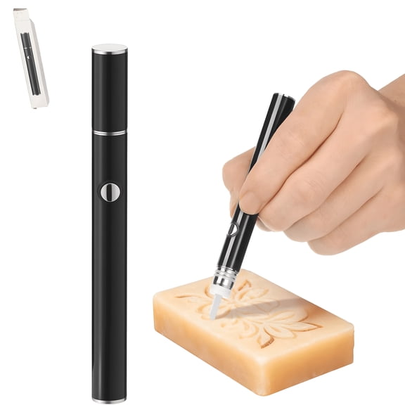 EXLEAF Electric Hot Knife Heat,Cutting Tool Kit with Ceramic Blade,Blade Heating Multi-Tool Ceramic Hot Knife for Crafting,Diy Projects,Foam,Fabric,and Material Cutting