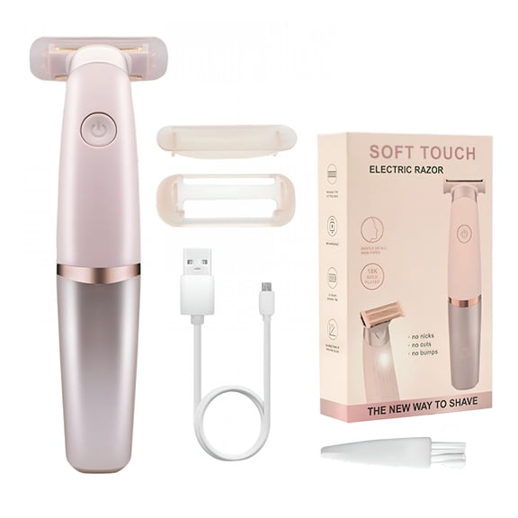 EXLEAF Electric Shaver for Women Laser Hair Removal Device Electric Trimmer Hair Remover Machine with Upgrade Cutter Head for Arm Bikini Leg Armpit Hair Hair Laser Removal for Women