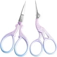 thumbnail image 1 of EXLEAF Embroidery Scissors 2 Pcs Small Sewing Scissors Sharp Stainless Steel 3.6 Inches for Artwork, Crochet, Needlework, Threading, Pink, 1 of 7