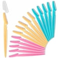 thumbnail image 1 of EXLEAF Eyebrow Razors, 15Pcs Facial Razor for Women and Men Face, Multipurpose Exfoliating Dermaplane with Precision Cover, Disposable Sharp Trimming Blade for Dead Skin, Hair, 1 of 7