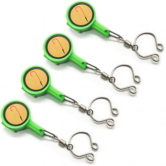 EXLEAF Fishing Knot Tying Tool | Protect from Fish Hooks | Tie Fishing Knots Easily | Cool Gadgets for Fishermen | Ice Fly Fishing | Fishing Accessories for Beginner Anglers | Nail Knot Tool