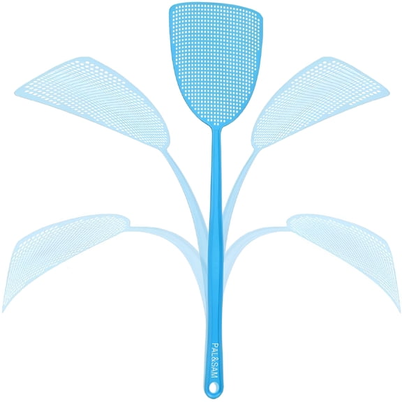 EXLEAF Fly Swatter,Strong Flexible Manual Swat Set Pest Control,Assorted Colors(3 Pack)