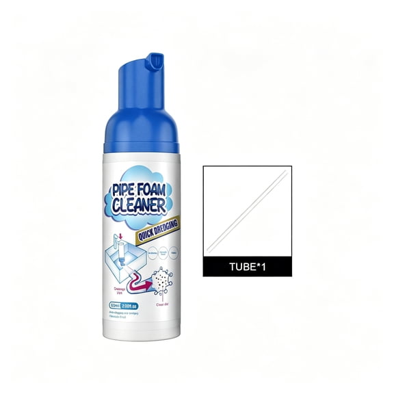 EXLEAF Foaming Drain Cleaner,Sink Cleaner and Deodorizer,Drain Clog Remover for Kitchen Sinks,Shower Drains,Tubs,kitchen sink drain cleaner