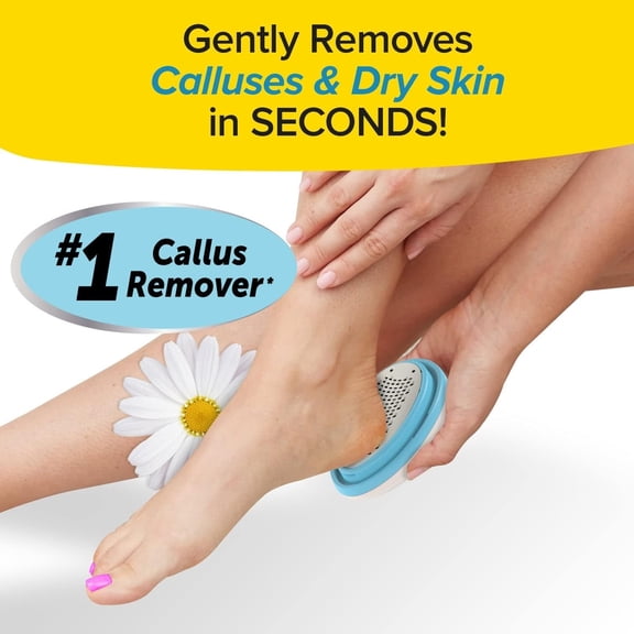 EXLEAF Foot File - Traps Shavings Inside for Mess-Free Use - Painless Callus Remover with Ergonomic Handle for Tough,Dry Skin & Smooth,Soft Feet