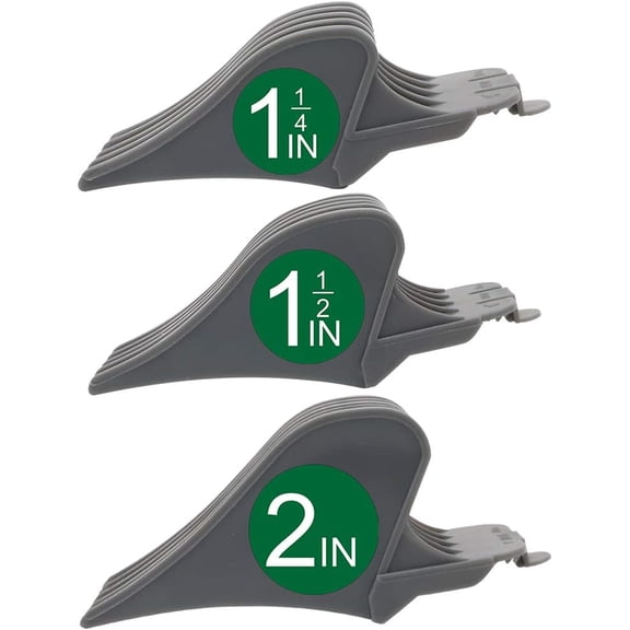 EXLEAF Hair Clipper Guards,3 Count-Includes No.10,No.12,No.16-Fits Most Clippers,1.5" &1.25" &2",Gray,Extra Long 16 Guard