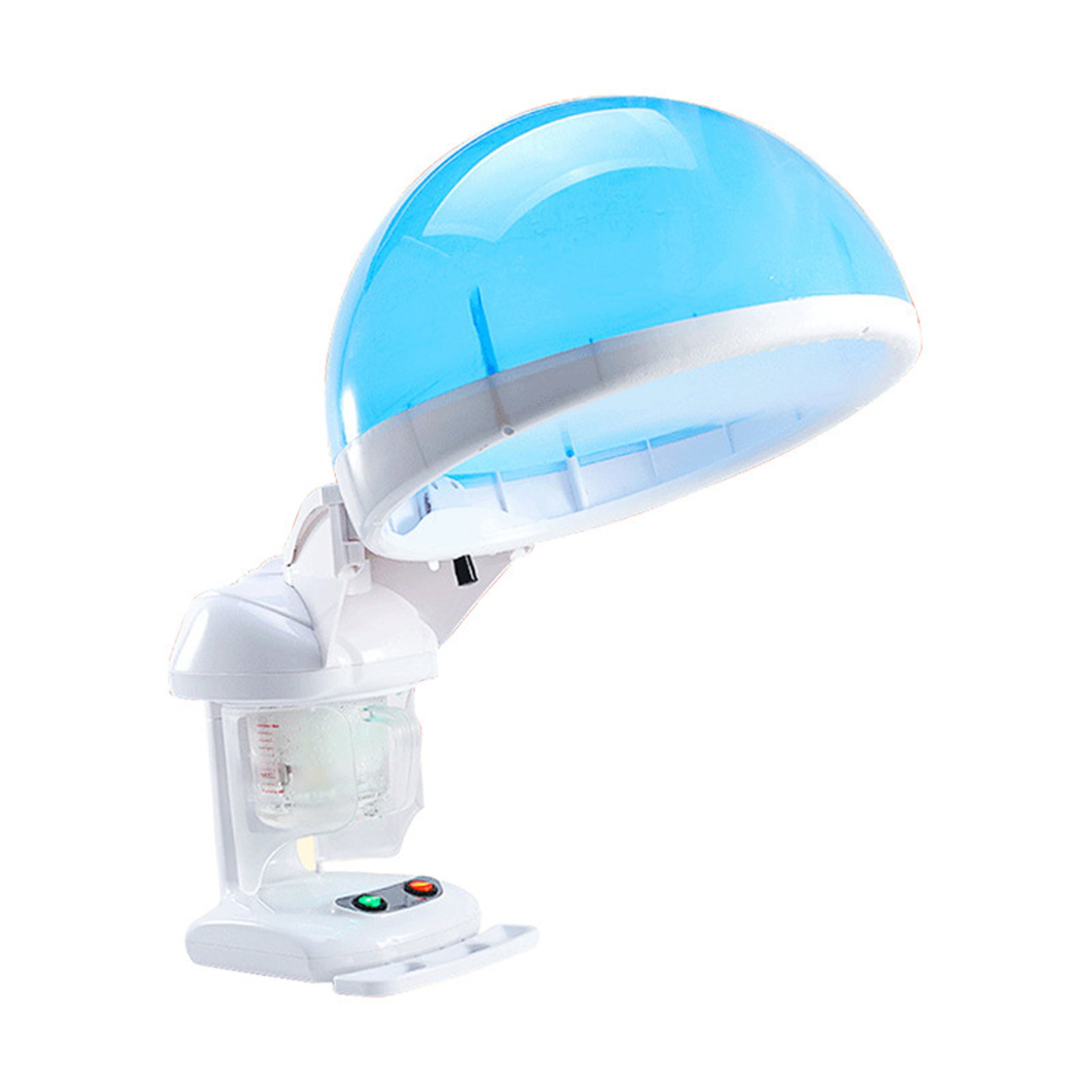EXLEAF Hair Steamer,2-In-1 Professional Hair & Facial Steamer with Detachable Bonnet Hood,Nano Ionic & Uv Ozone Face Steamer with 360 Rotatable Sprayer for Salon Spa Home Beauty