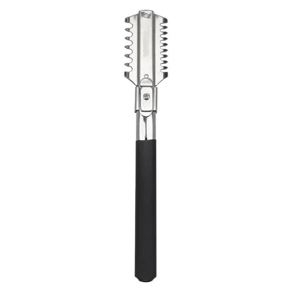 EXLEAF Hair Thinning Razor Comb with Double-Edge Blades, Manual Cutting Tool, 10 Feather Styling Blades, Precise Feather Razor for Hair Cutting
