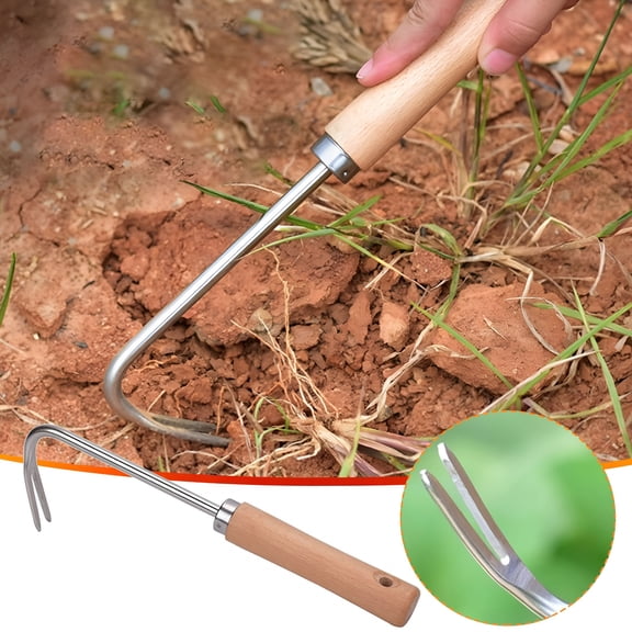 EXLEAF Hand Weeder Tool, Weeding Tool for Garden, Weed Pulling Tool, Household Tools, Garden Tools for Gardening, Manual Weeding, Digging Vegetables, Loosening, Rooting Machine, Transplanting