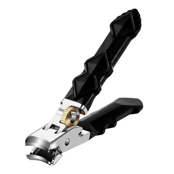 EXLEAF Heavy Duty Straight Blade Nail Clippers for Thick Toenails,Professional Stainless Steel Fingernail Toenail Clippers Trimmers-Thick Wide Jaw Toe Nail Clippings for Seniors,Men&Women