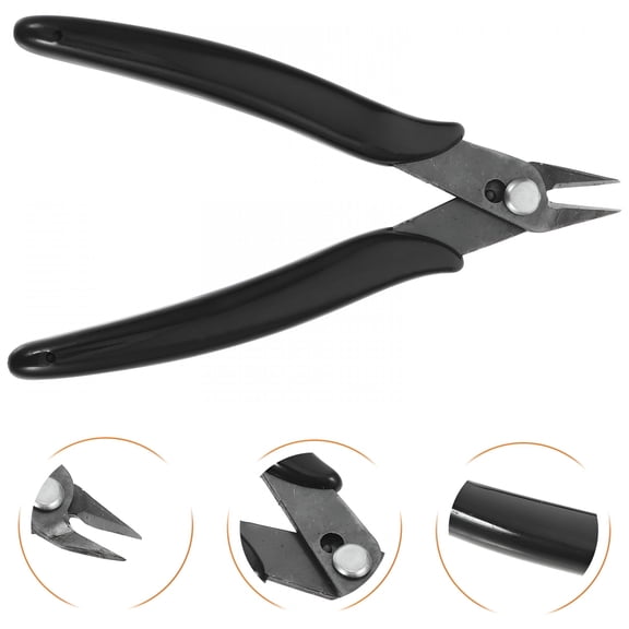 EXLEAF High Quality Metal Electrical Wire Cutters for Wire Cutting Black 127Mm Sturdy Comfortable Tool Bolt Cutter