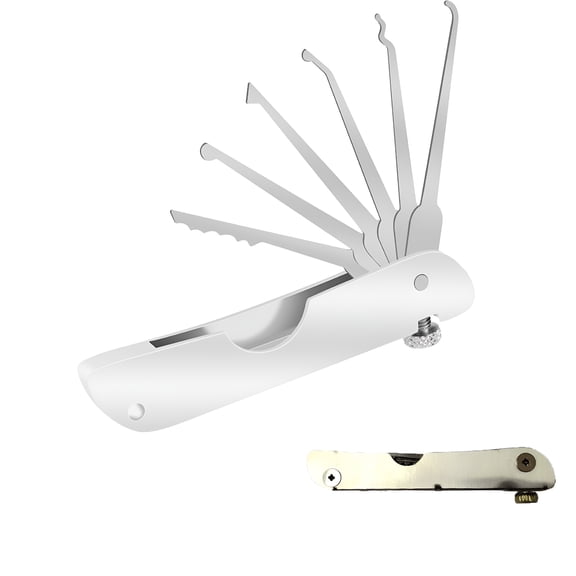 EXLEAF Hook and Pick Tool Set - Portable Pick Hook Tool Set Professional Automotive & Electronics Removal Kit,Stainless Steel Pry Tools for Gaskets,Seals,Clips