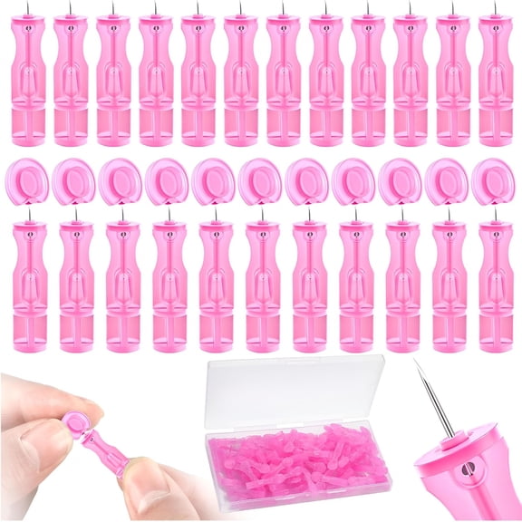 EXLEAF Lancets for Facial Extraction,100Pcs Disposable Acne Lancet Blemish and Blackhead Removal Tools for Clear Skin