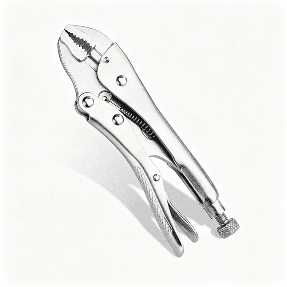 EXLEAF Locking Pliers,4-inch Mini Curved Jaw Vice Grips pliers,Chromium-Vanadium Steel Locking Pliers with Wire Cutter,Locking Adjustable Vise Grips for Clamping Twisting Welding