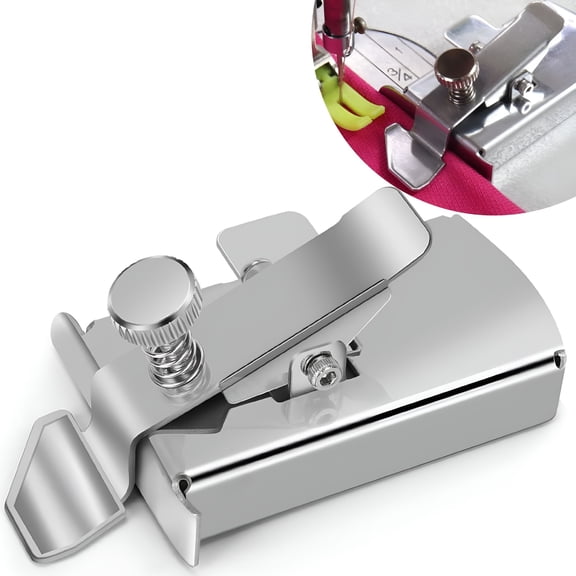 EXLEAF Magnetic Seam Guide for Sewing Machine,Magnetic Sewing Guide with Clip,Hemmer Guide,Multifunctional Hem Guide,Universal Sewing Machine Attachments,Sewing Supplies Accessories