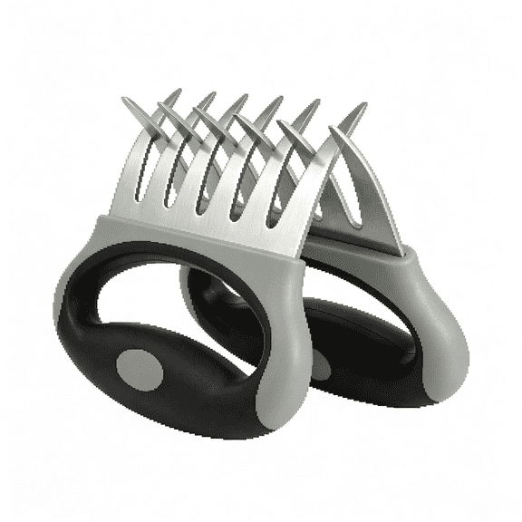 EXLEAF Meat Shredder Claws for Chicken & Pulled Pork Heavy Duty Meat Claws with Non-Slip Handle,Bbq Shredding Tool for Smoker,Grill & Kitchen,Efficient Meat Shredder