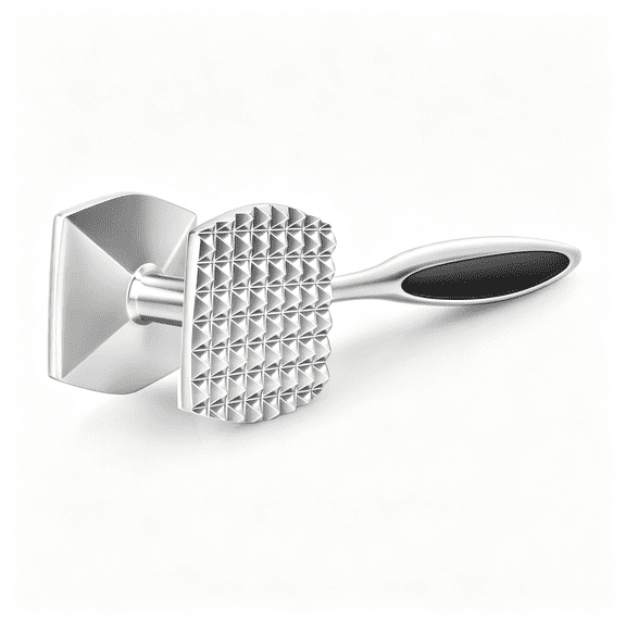 EXLEAF Meat Tenderizer Hammer Tool Pounder for Tenderizing Steak Beef Poultry,Heavy Duty Dual-Sided Mallet with Soft Grip Handle - Multifunctional Kitchen Beater for Chicken,Fish,Baking