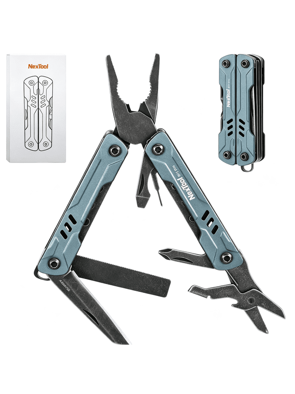 Mini Sailor S11 Pro Keychain Multitool - Compact 12-In-1 Edc Multi Tool with Materials, Lightweight Pocket Tool for Camping, Hiking, Diy & Gifts