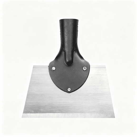 EXLEAF Multifunctional Cleaning Shovel for Snow Ice Scraper,Garden Flat Shovel Scraper&Weed Remover Tool,Heavy Duty Steel Floor Scraper for Weeding,Lawn Edging,Snow Ice Removal-Shovel Only(11.8"W)