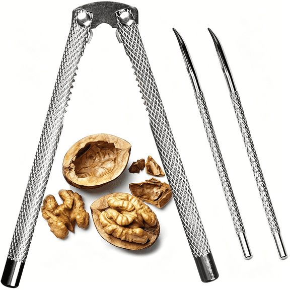 EXLEAF Nut Cracker Set,Nutcracker Tool,Lobster or Crab Cracker
