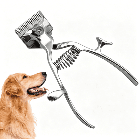 EXLEAF Pet Grooming Manual Clippers - Dog Hair Clippers, Manual Sheep Shears | Handheld Hair Trimmer for Dogs, Grooming Scissors for Pets, Ideal Clippers for Home and Professional Pet Care