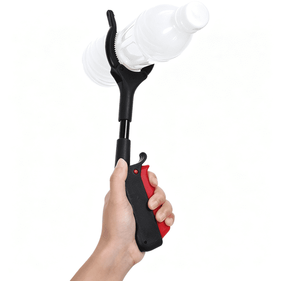 EXLEAF Pickup Sticks Reacher Tool 2 Pack 11" Telescoping Grabber with 360 Rotating Jaw & Hook, Anti-Slip Reachers and Grabbers for Seniors, Trash Picking, Surgery Recovery, Claw Grabber Pickup Tool