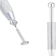thumbnail image 1 of EXLEAF Piercing Taper Ball Grabber Tool for Changing Jewelry - 14G 16G 18G 20G Piercing Taper Flat Back Earring Applicator Tool Threadless Insertion Pin Body Jewelry Stretching Kit for Ear/Nose, 1 of 6