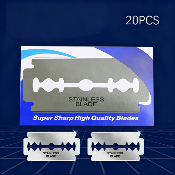 EXLEAF Platinum Extra Double Edge Razor Blades - 200 Count
