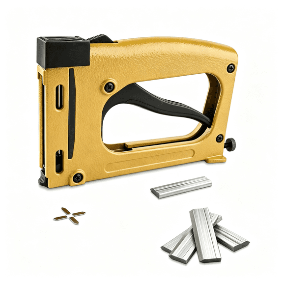 EXLEAF Point Driver with 1000 Flexible Point Nails, Manual Picture Framing Tool - Picture Frame Stapler/Nailer/Tacker for Diy Crafts, Picture Frame Hardware and Glazing Points