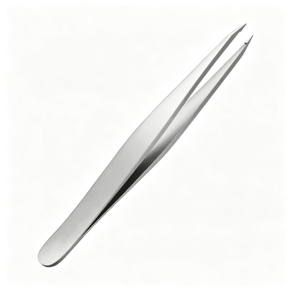 EXLEAF Pointed Tweezers for Women Facial Hair ,Professional Stainless Steel Tweezers for Eyebrow ,Chin Hair and Ingrown Hair Removal Tweezers for Eyebrows